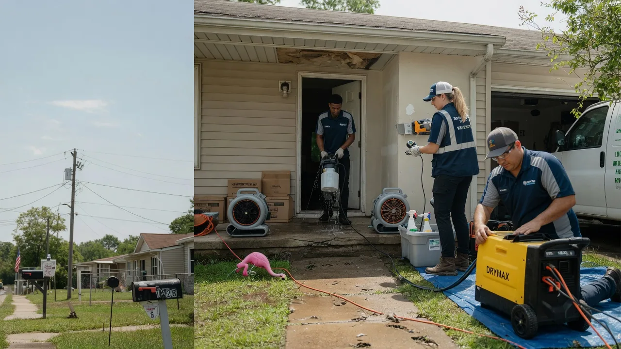 Storm Damage Water Removal in Dallas City, IL near me